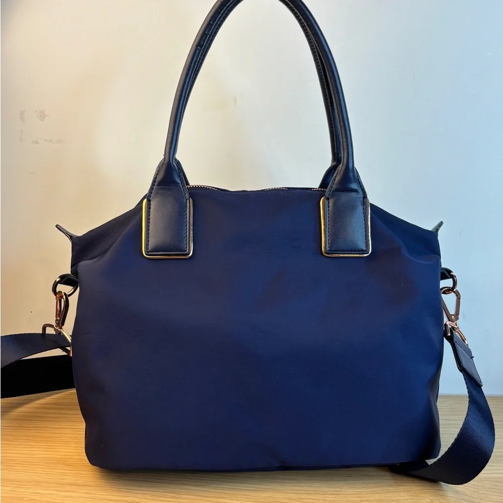 Ted Baker Jicksy Small Navy Blue Nylon Tote with Detachable Strap - Picture 6 of 14